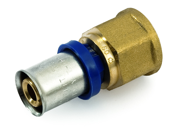 Tenki PRESS Racor Fijo Hembra Latón 16-1/2