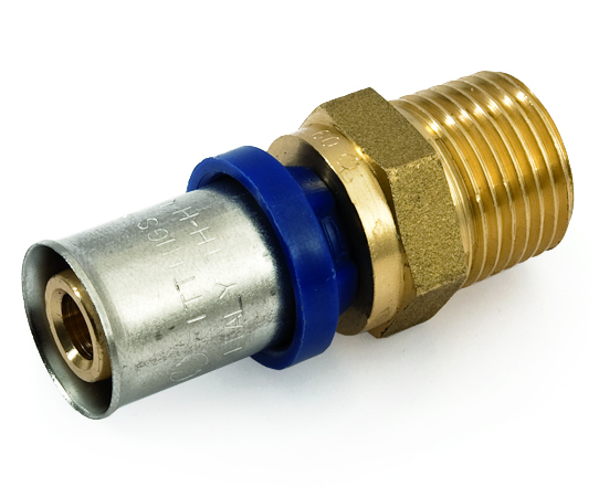 Tenki PRESS Racor Fijo Macho Latón 20-1/2