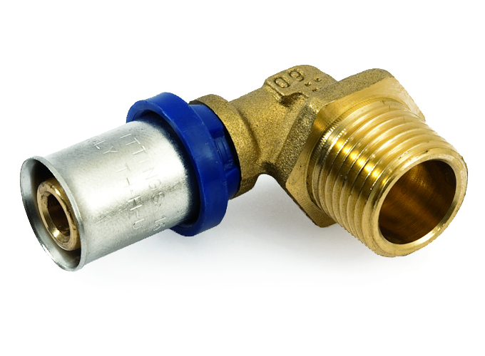 Tenki PRESS Codo Macho Latón 40-11/4