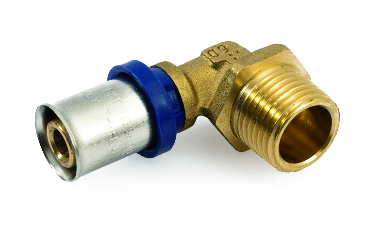 Tenki PRESS Codo Macho Latón 50-11/2