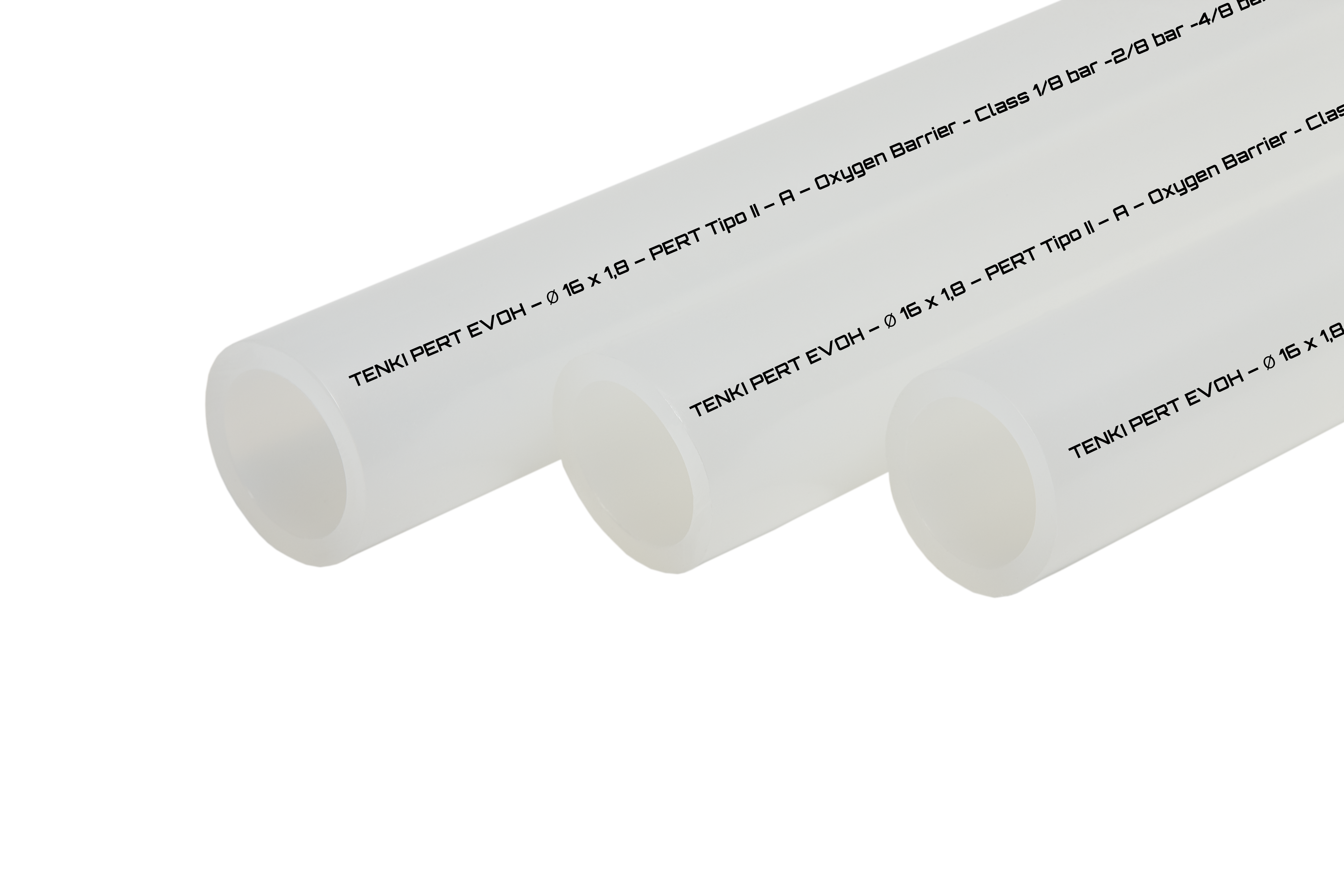 Rollo de tubería TENKI-Pert eVOH Ø 16mm x 1,8mm 200mts