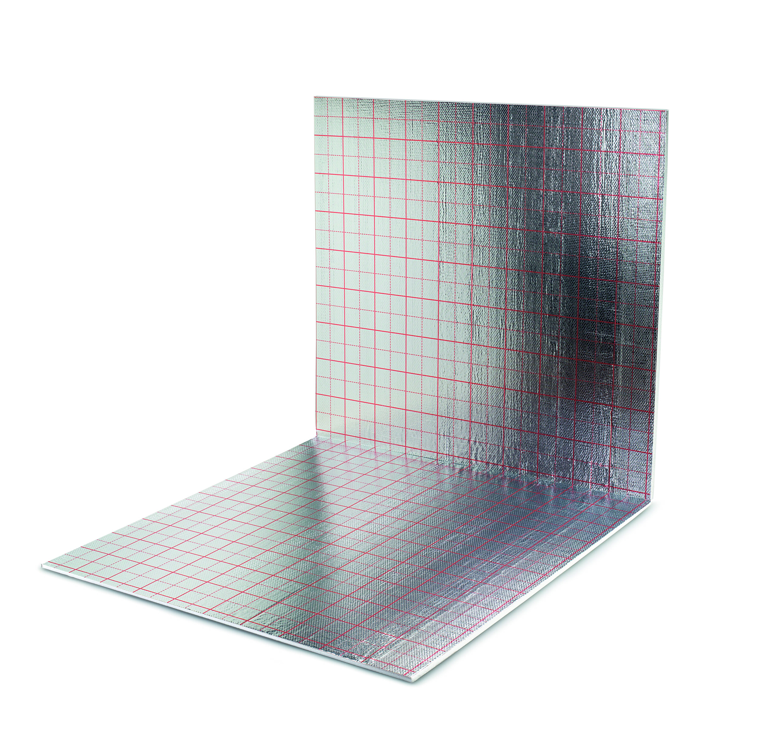 Caja de 10 Placas NETSU FLAT ALU altura 10mm (19,20m²) (RT 0,285 m²K/w)