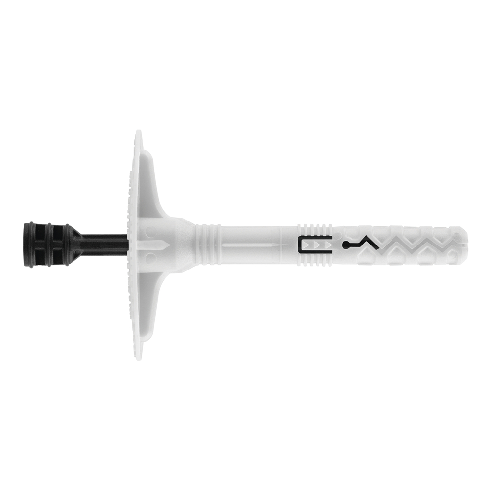 Taco de sujección de placa a suelo de 100mm de largo.