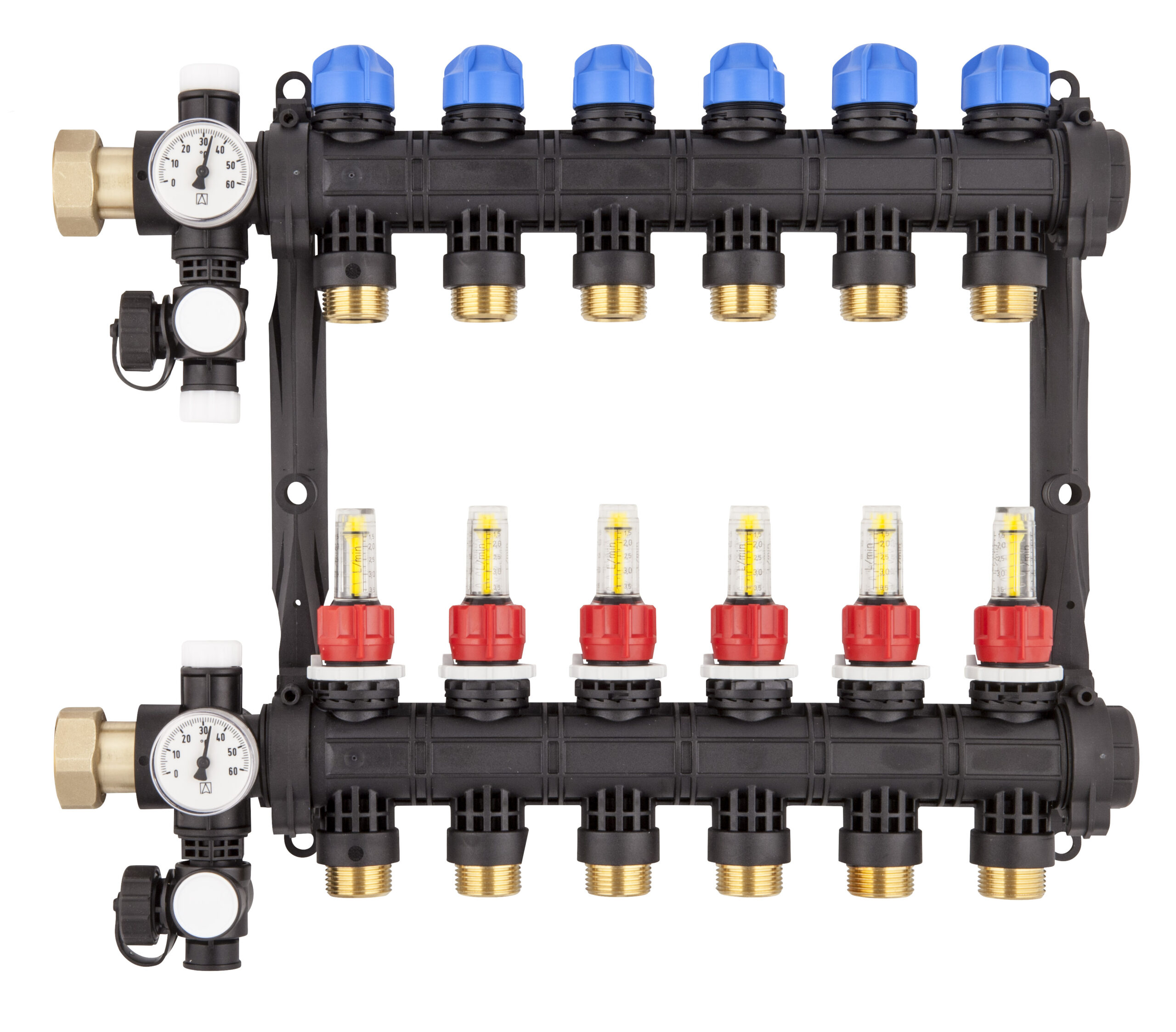 Colector Poliamida TKCPO-E de 10 vías - Sin Racores